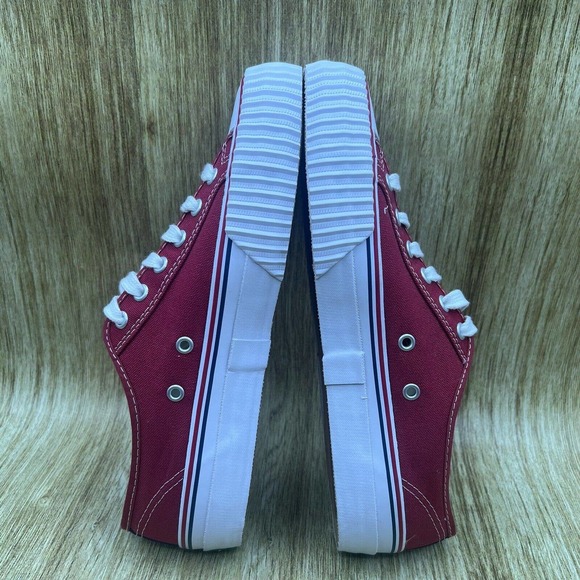 P.F. Flyers Red and White Athletic Shoes - Picture 7 of 9